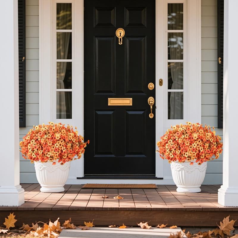 🔥Last Day 50% OFF - 🍁UV-Resistant Artificial Daisy Flowers  for Fall Decor Halloween