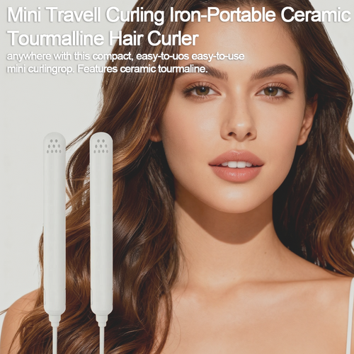 🎁 2-in-1 Mini Curling Iron