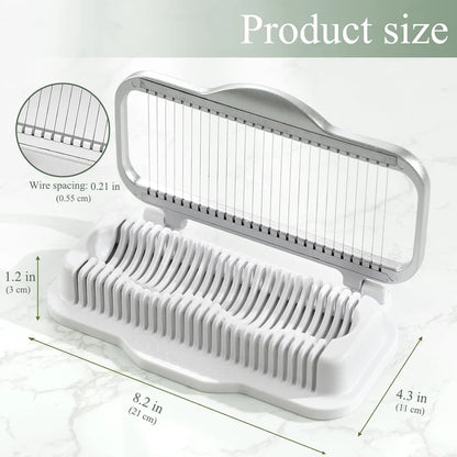 🔥LAST DAY 50% OFF🔥Egg Slicer for Hard Boiled Eggs Banana Slicer