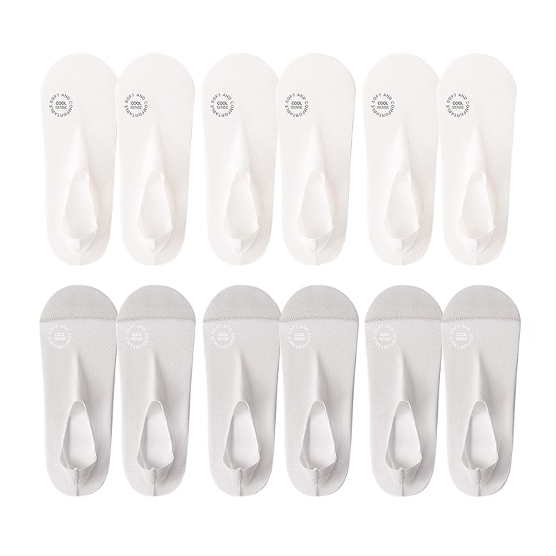 🔥6 Pairs (3 Pairs White+3 Pairs Gray)
