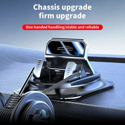 360° Rotating Car Phone Holder – Strong Suction Mount for iPhone & Android