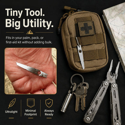 Adventure Tweezers – Your Pocket-Sized First Aid Hero for the Great Outdoors