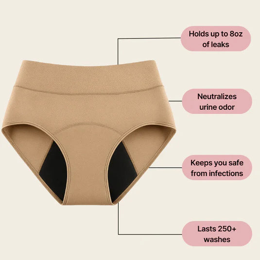 🌸💖Last Day 50% OFF| 100% Leak-Proof Underwear 4-pack