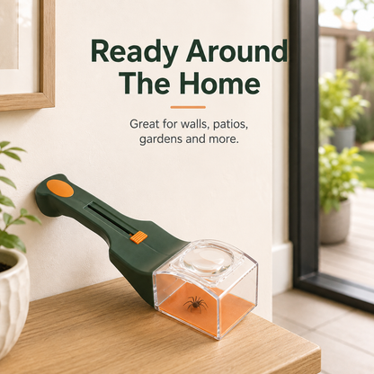 🕷️ Handheld Humane Bug Catcher with Magnifying Lens 🌿