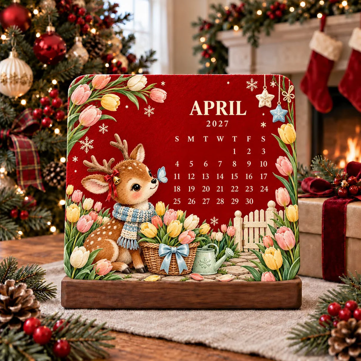 💯🎄🗓️ Christmas Limited-Edition — 🪴✨ Eco-Friendly Plantable “Timeless” Seed Calendar 2027