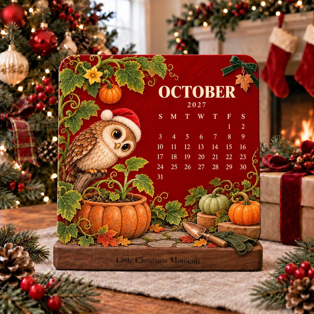 💯🎄🗓️ Christmas Limited-Edition — 🪴✨ Eco-Friendly Plantable “Timeless” Seed Calendar 2027