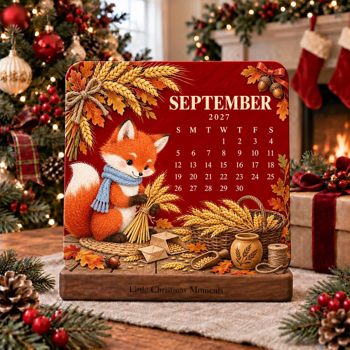 💯🎄🗓️ Christmas Limited-Edition — 🪴✨ Eco-Friendly Plantable “Timeless” Seed Calendar 2027