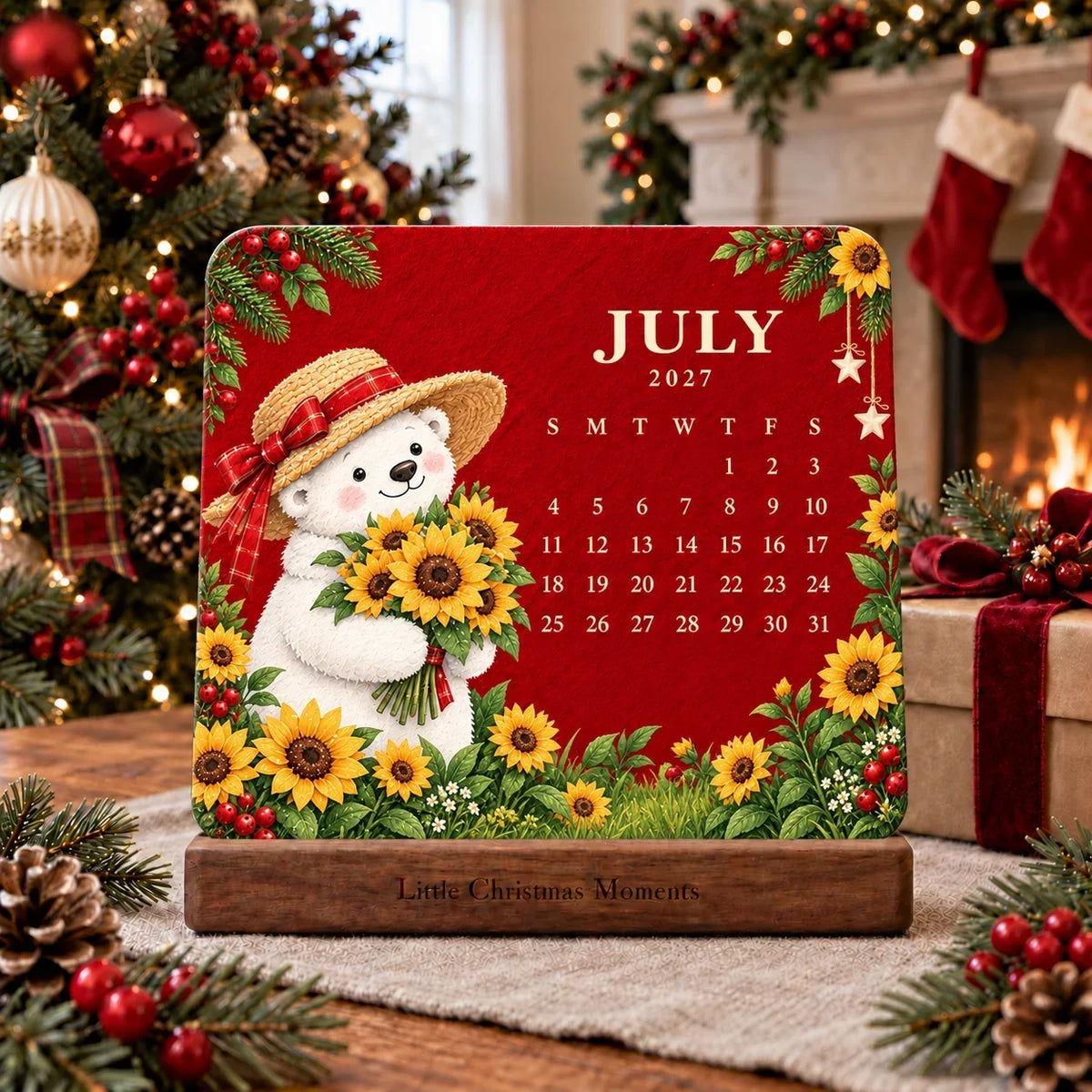 💯🎄🗓️ Christmas Limited-Edition — 🪴✨ Eco-Friendly Plantable “Timeless” Seed Calendar 2027