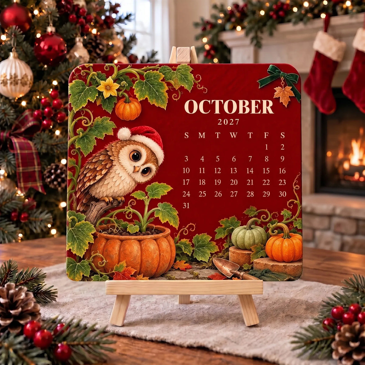 ✨⏳Only $12.99 Last Day Promotion🌱 Christmas Special Edition – Eco-friendly, plantable “timeless” seed calendar 2027 🌸🌿