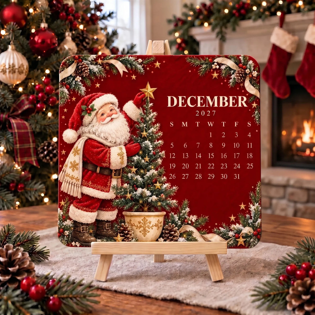 ✨⏳Only $12.99 Last Day Promotion🌱 Christmas Special Edition – Eco-friendly, plantable “timeless” seed calendar 2027 🌸🌿