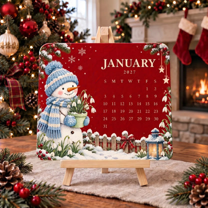 ✨⏳Only $12.99 Last Day Promotion🌱 Christmas Special Edition – Eco-friendly, plantable “timeless” seed calendar 2027 🌸🌿