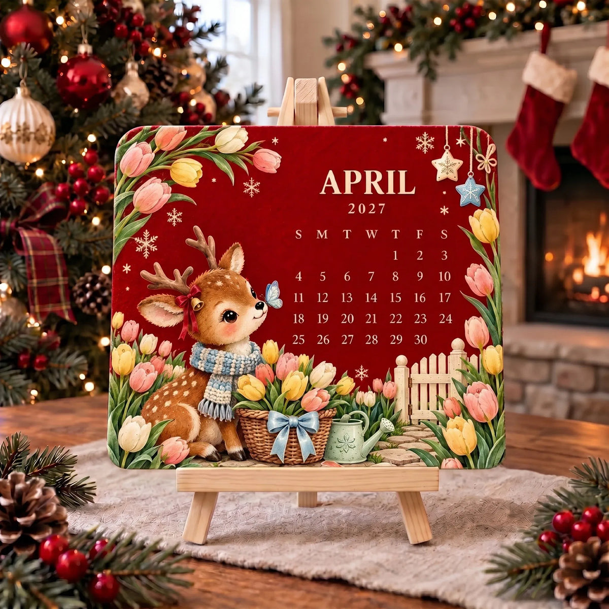 ✨⏳Only $12.99 Last Day Promotion🌱 Christmas Special Edition – Eco-friendly, plantable “timeless” seed calendar 2027 🌸🌿