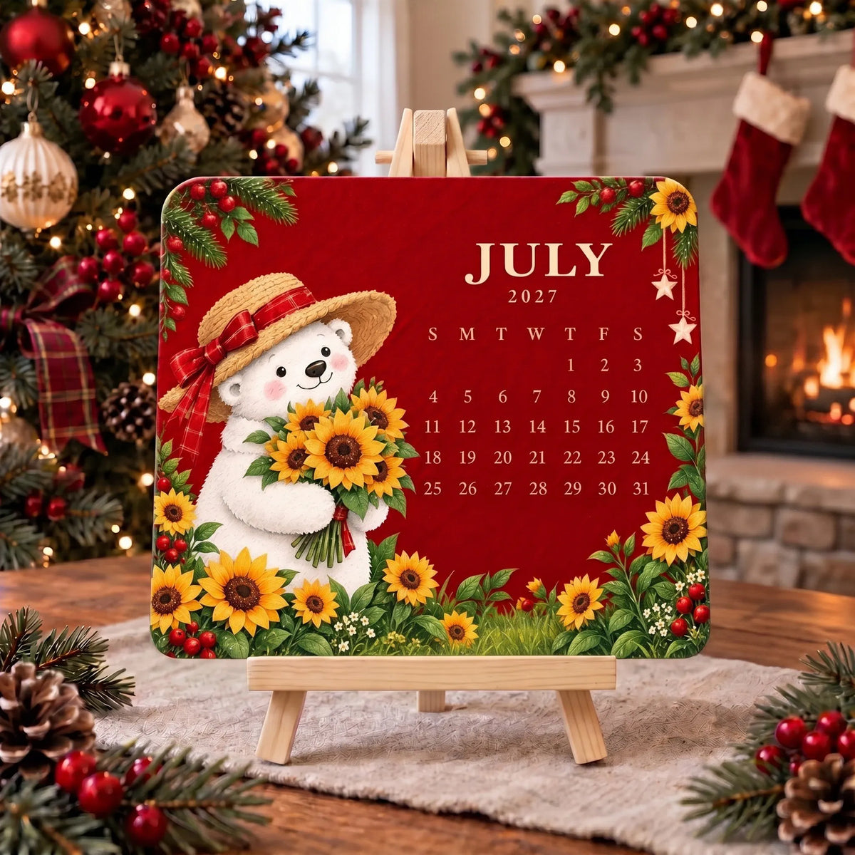 ✨⏳Only $12.99 Last Day Promotion🌱 Christmas Special Edition – Eco-friendly, plantable “timeless” seed calendar 2027 🌸🌿