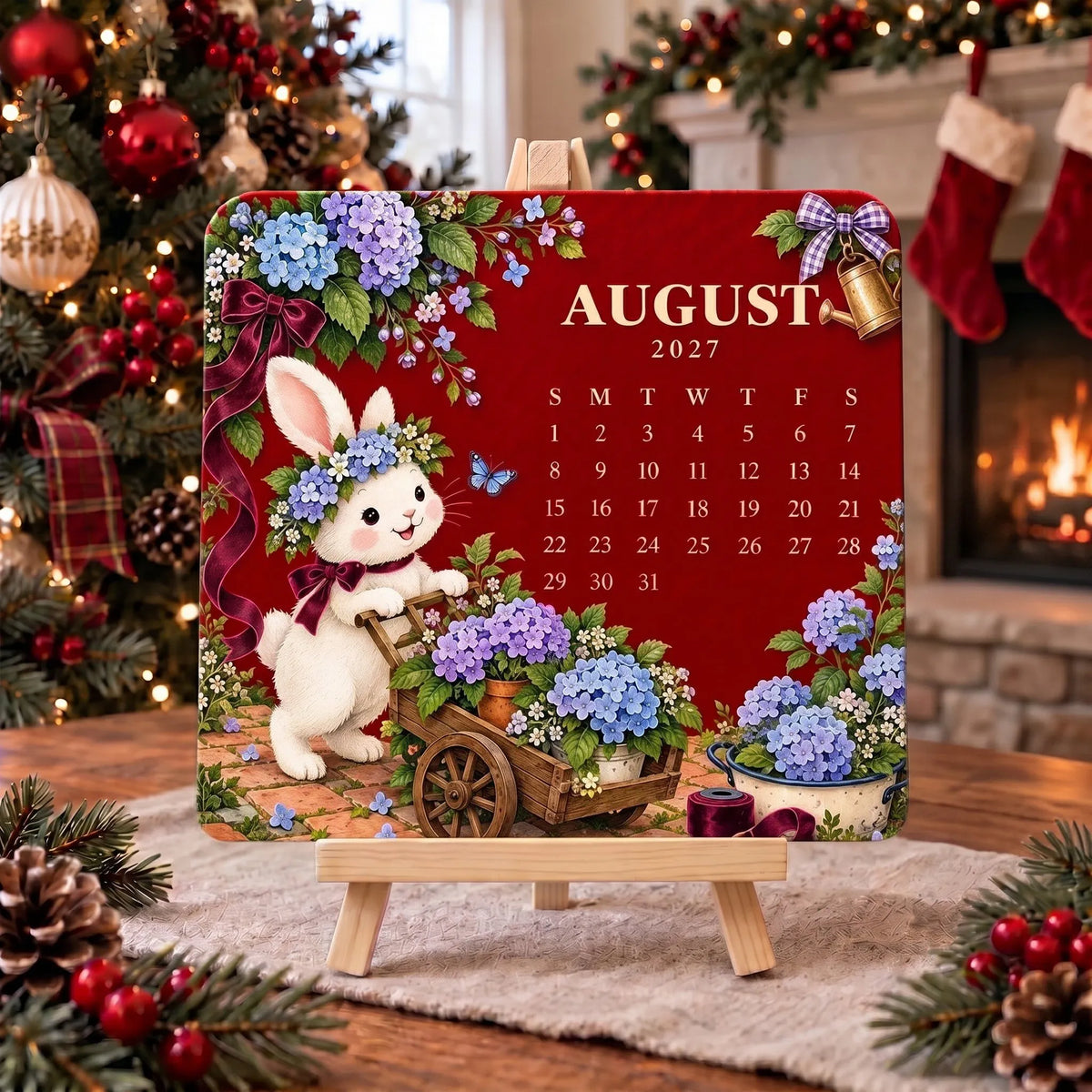 ✨⏳Only $12.99 Last Day Promotion🌱 Christmas Special Edition – Eco-friendly, plantable “timeless” seed calendar 2027 🌸🌿