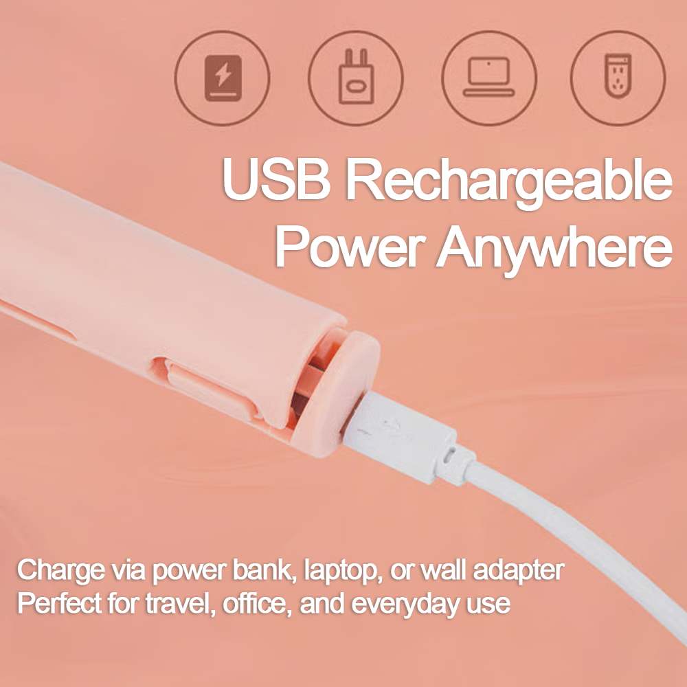 🎁 2-in-1 Mini Curling Iron