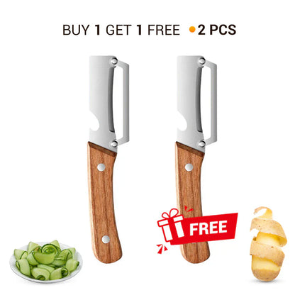 3-in-1 Multi-functional Vegetable Peeler Peel. Shred. Pop. PrepFaster. Cook Smarter.