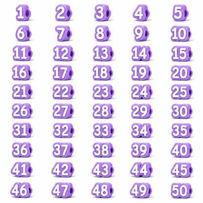 🎁Last Day 60% OFF - Numbered Pencil Toppers