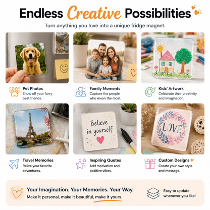 🔥45% OFF TODAY📸 DIY Photo Fridge Magnet Maker Kit