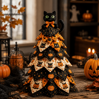 Black Cat & Pumpkin