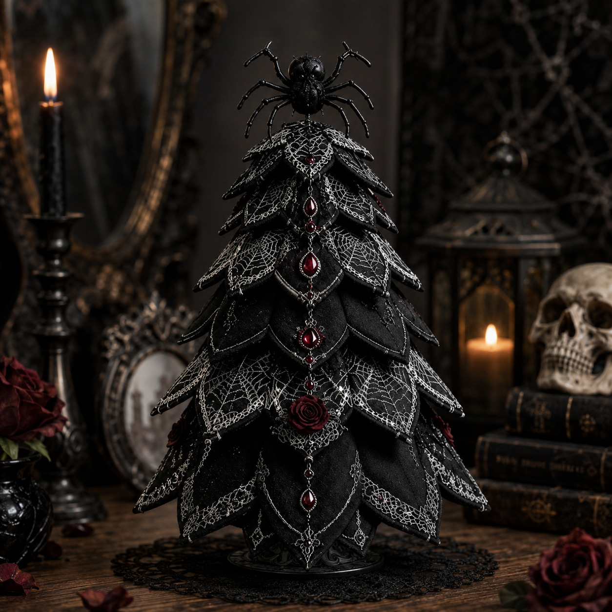 🎃 Selling Fast!–Limited-Time 50% OFF DIY Halloween Quilted Fabric Tree Kit