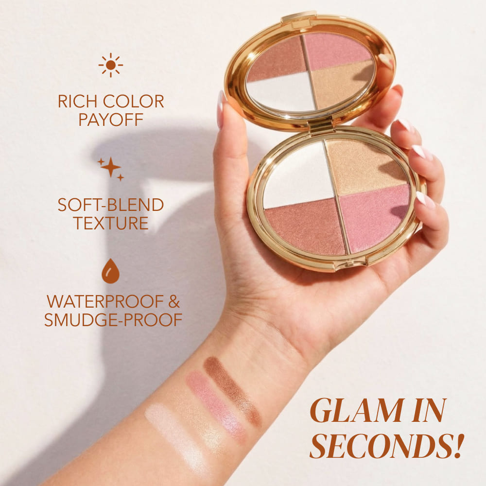 Glam in Seconds Eye & Cheek Palette