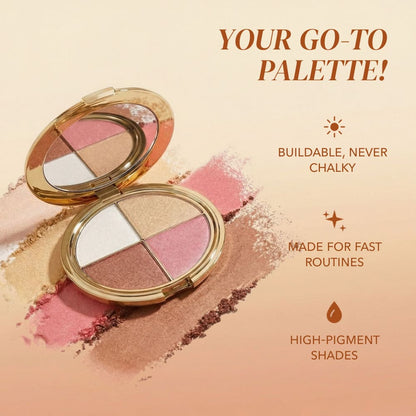 Glam in Seconds Eye & Cheek Palette