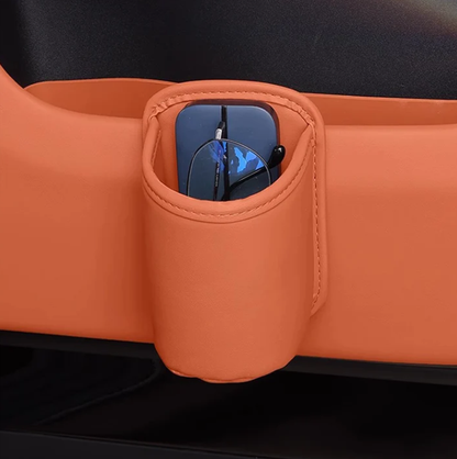 🥳2026 HOT SALE🥳💞50K+ SOLD!🚗🧺 53% OFF! Leather Car Door Cup Holder – Wide‑mouth opening, easy reach for drinks & phone. Clip‑on secure fit. PU leather, tough & stylish. 🛡️✨