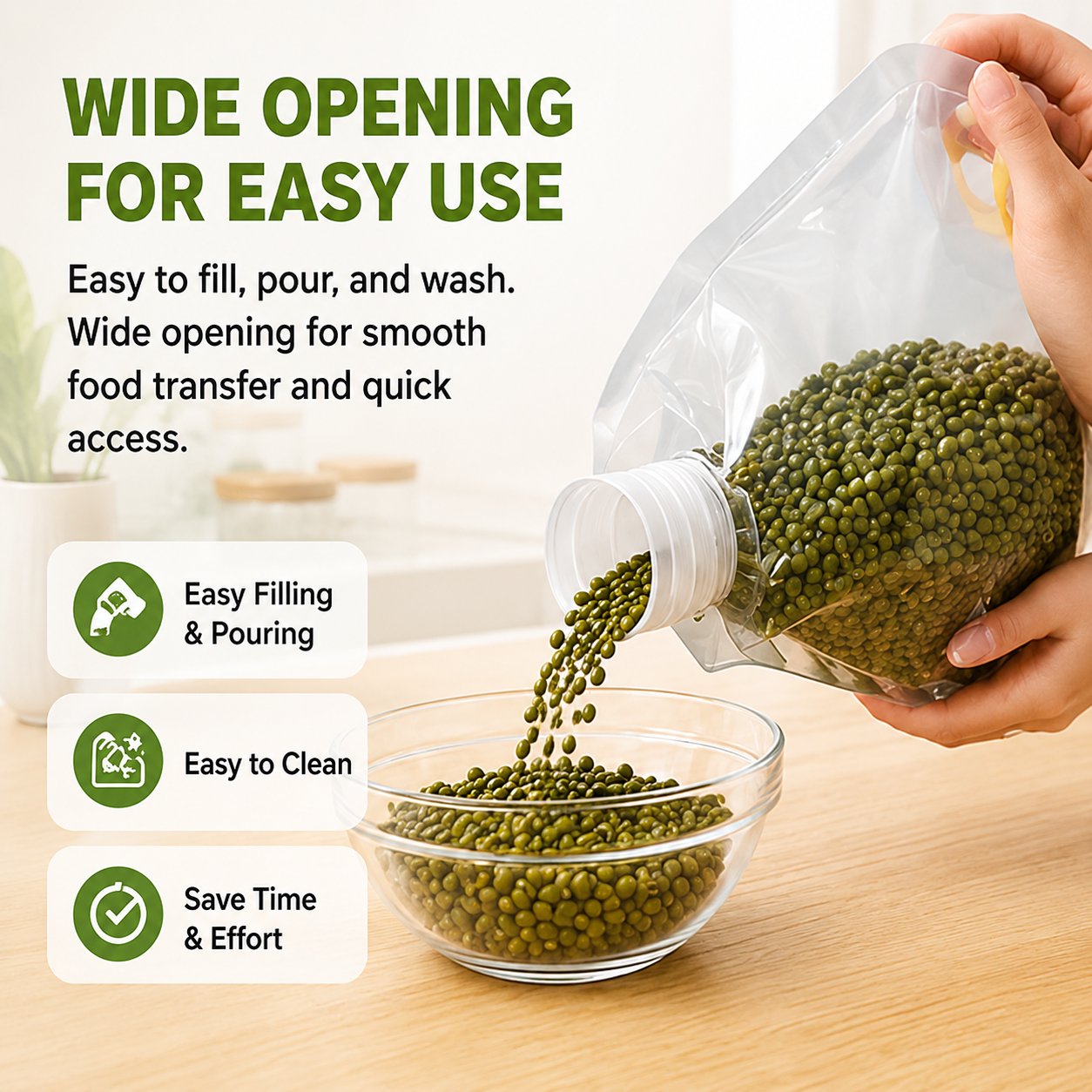 ✨Hot Sale 49%OFF🏠5-Pack Reusable Food Resealable Bags—Leak Proof Design To Prevent Liquid Spills.