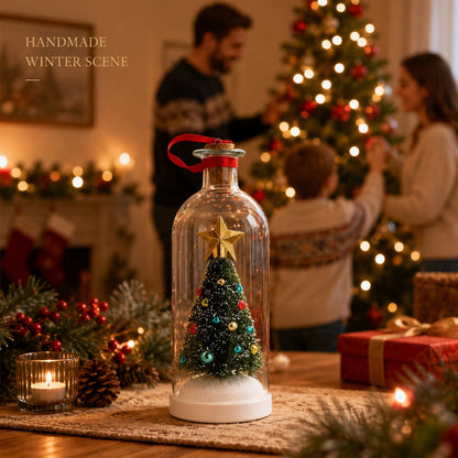 🎁Last Day 50% OFF🔥Mr. Christmas Christmas Tree Message In A Bottle