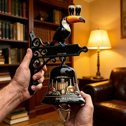 🔥HOT SALE 49% OFF🎉🍺Vintage Celtic Toucan Cast Iron Wall Bell – Classic Tavern Decor For Entry & Home Bar