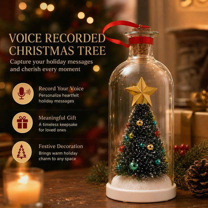 🎁Last Day 50% OFF🔥Mr. Christmas Christmas Tree Message In A Bottle