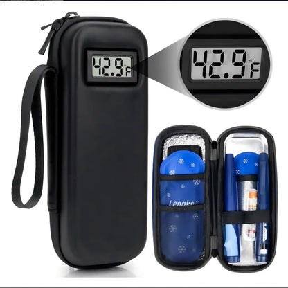 Insulin Cooler Travel Case with Temperature Display