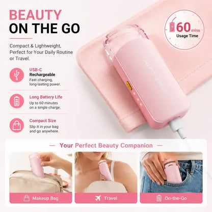 Thermal Eyelash Curler USB Rechargeable for Sensitive Skin