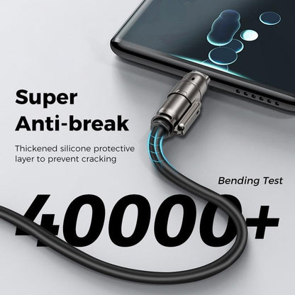 🔥 4-in-1 USB Charging Cable mFish fast charging 240W