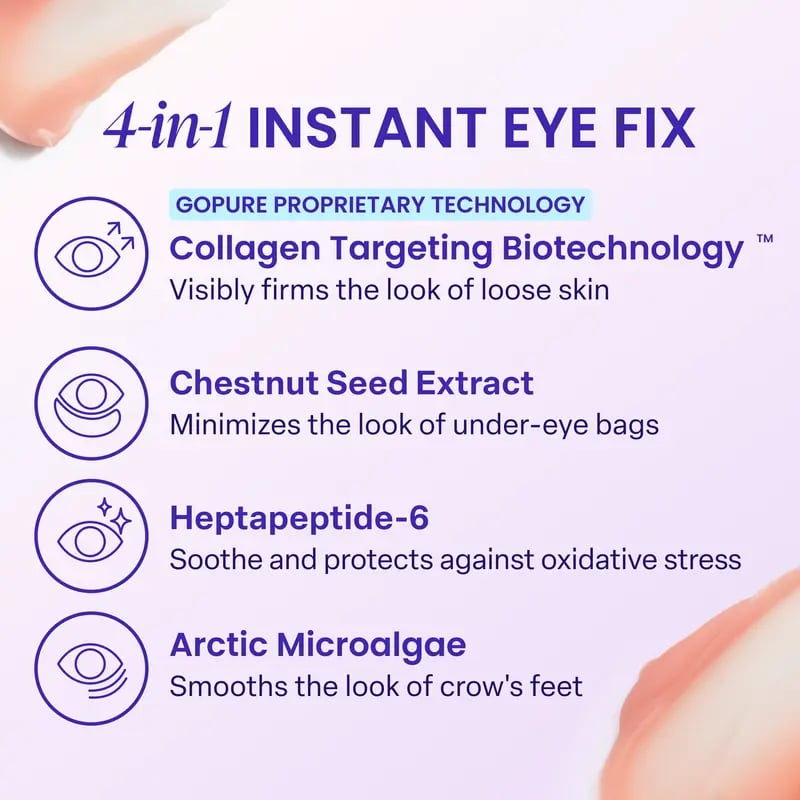 🔥NEW! Instant Lift Eye Gel – Anti-Aging for Puffiness, Bags, Wrinkles & Dark Circles