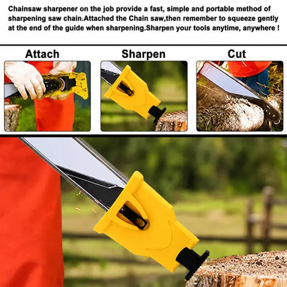 🪚Compact Chainsaw Sharpener – Fast and Accurate Maintenance for All Chainsaw