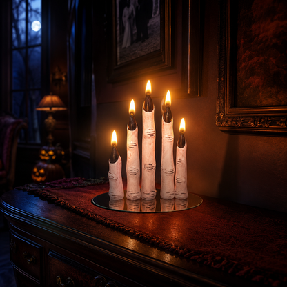 Halloween Decorative Scary Finger Candles
