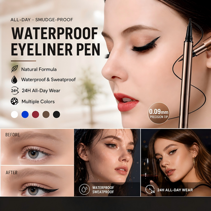 ✨️Red carpet makeup artists top pick, 70% off now! Non-smudging Waterproof Long-lasting Eyeliner Pencil