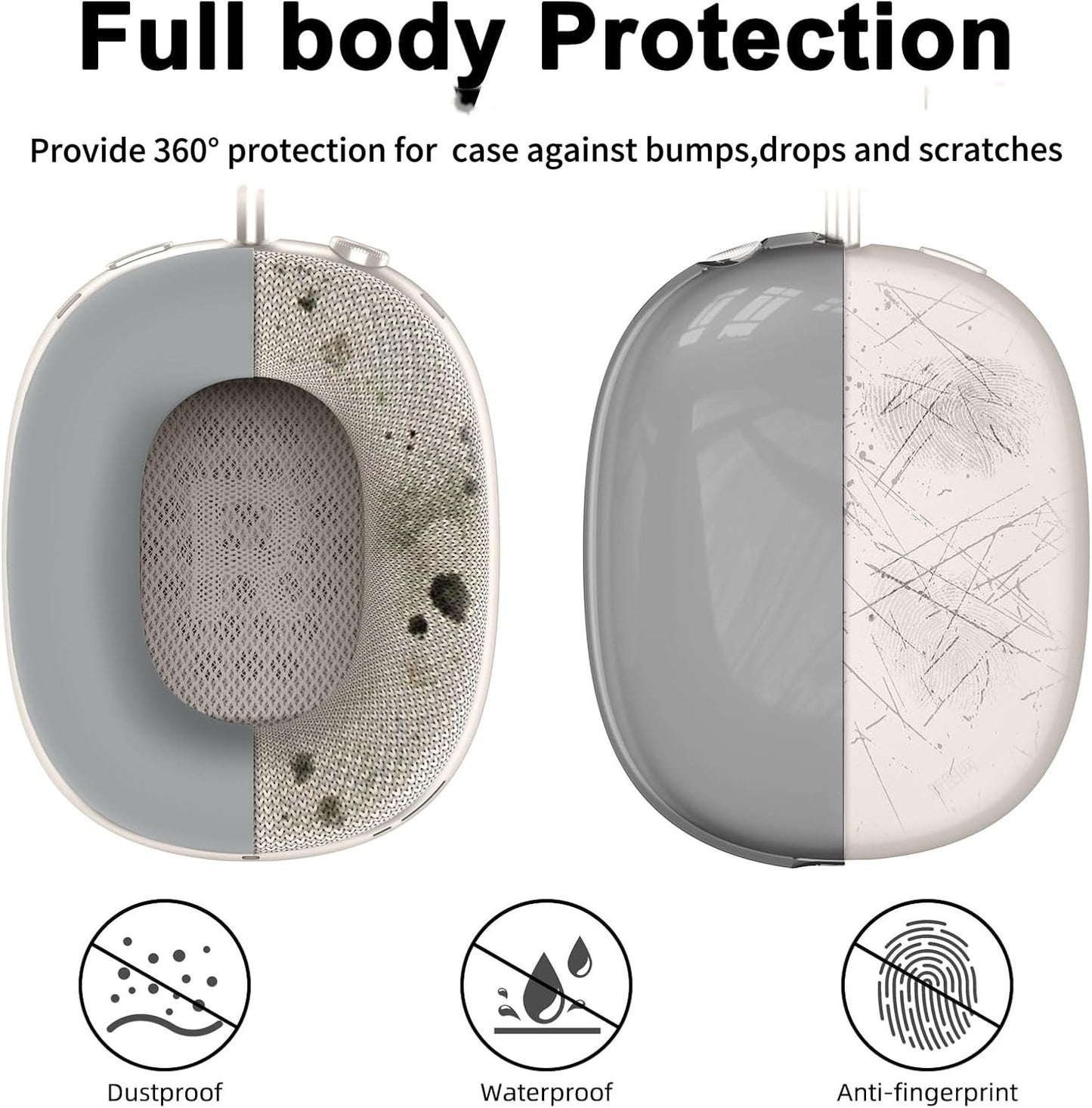 4 in 1 Silicone Case Cover for Headphones🎧