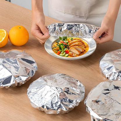 🔥50% off-Reusable Insulated Aluminum Foil Food Covers