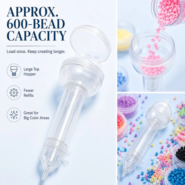Push-Type Perler Beads Dispenser Pen