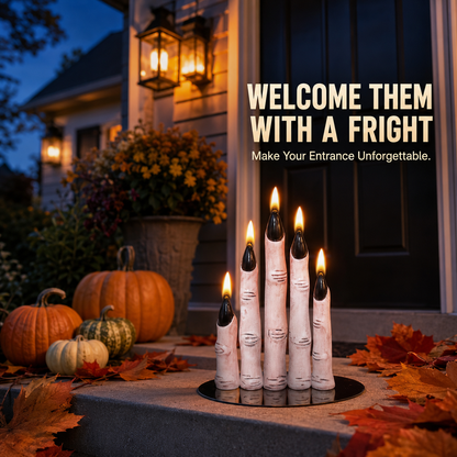 Halloween Decorative Scary Finger Candles