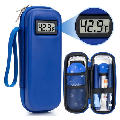 Insulin Cooler Travel Case with Temperature Display