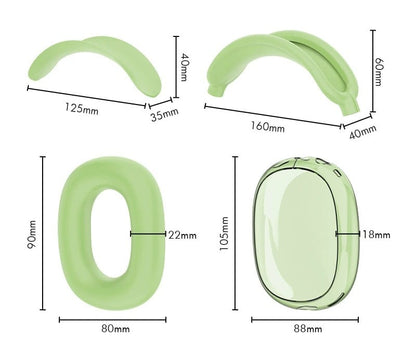 4 in 1 Silicone Case Cover for Headphones🎧