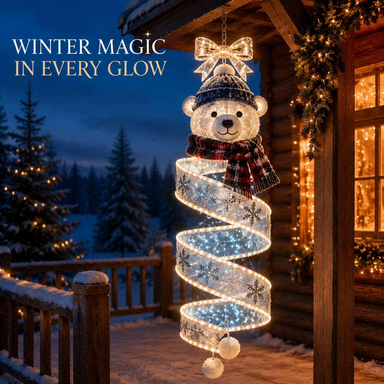 🎄 49% OFF – Lighted Christmas Spiral
