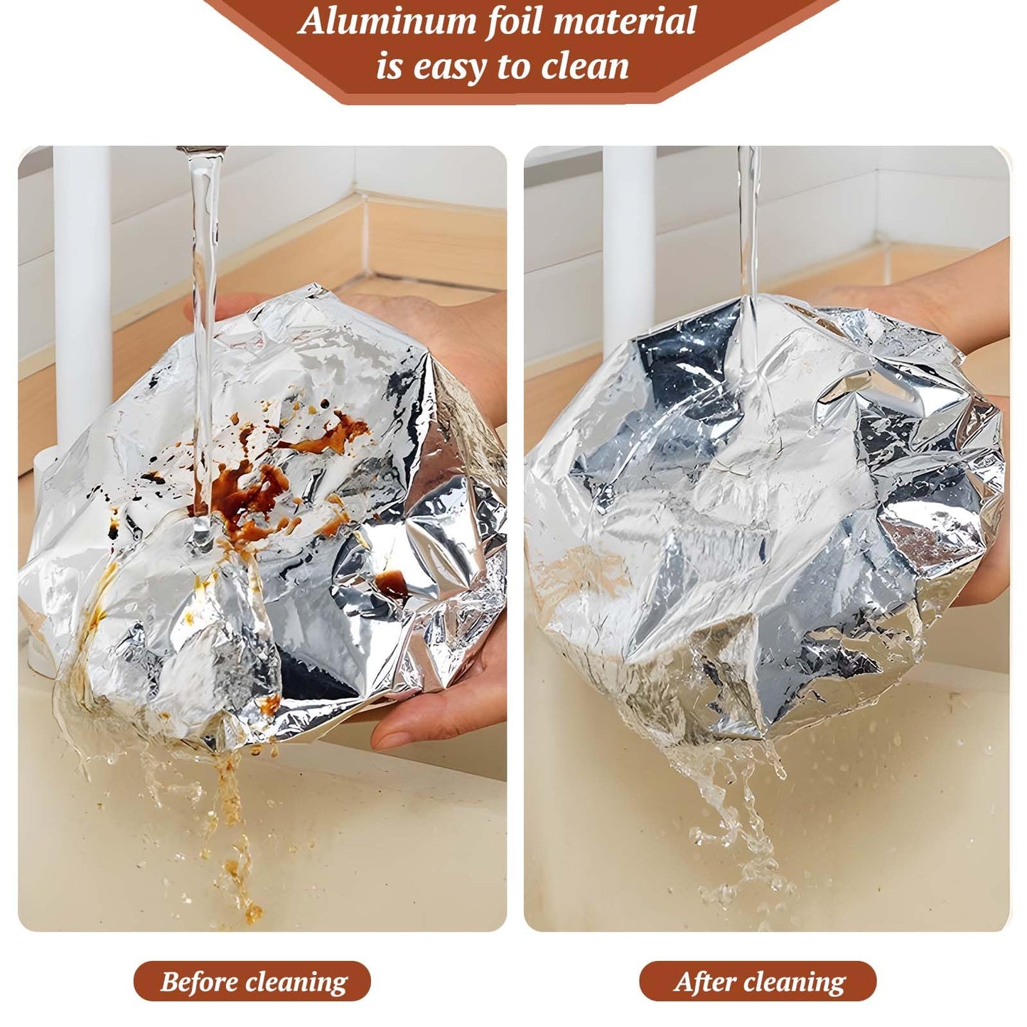 🔥50% off-Reusable Insulated Aluminum Foil Food Covers