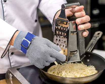 🧤 50% OFF NOW! 🥩 Stainless Steel Mesh Glove – Highest A9 cut level – Perfect for butchers & chefs – no more knife accidents! 🔪🚫