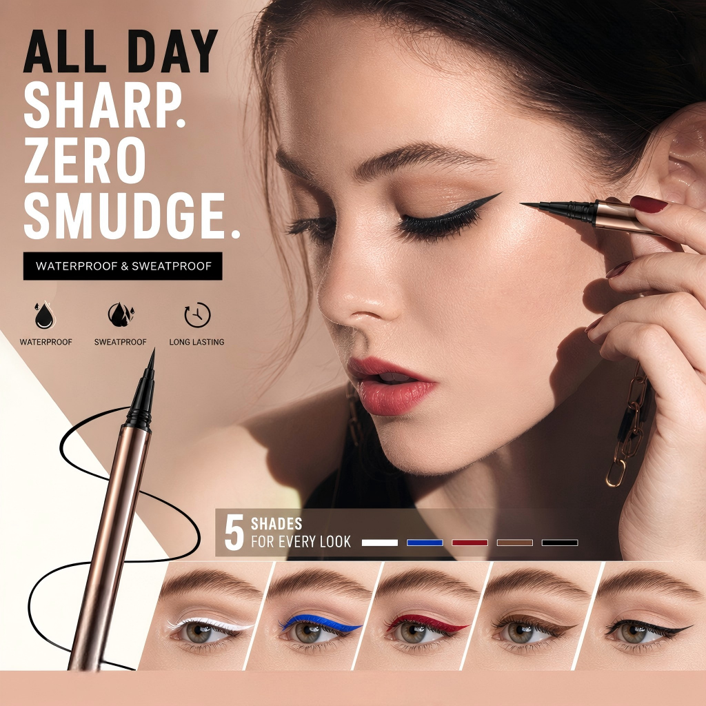 ✨️Red carpet makeup artists top pick, 70% off now! Non-smudging Waterproof Long-lasting Eyeliner Pencil