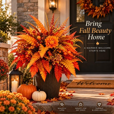 💥Hot Sale 50% Off 🍂 Autumn Harvest Floral Garden Stake Arrangement