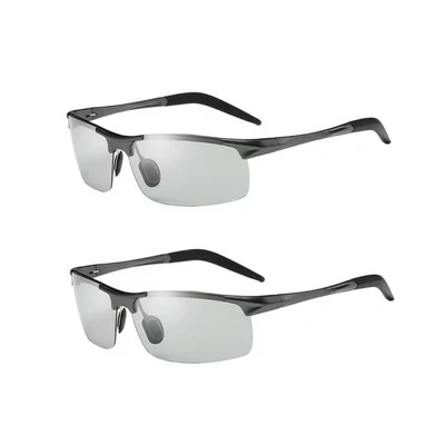 Photochromic Sunglasses with Anti-glare Polarized Lens